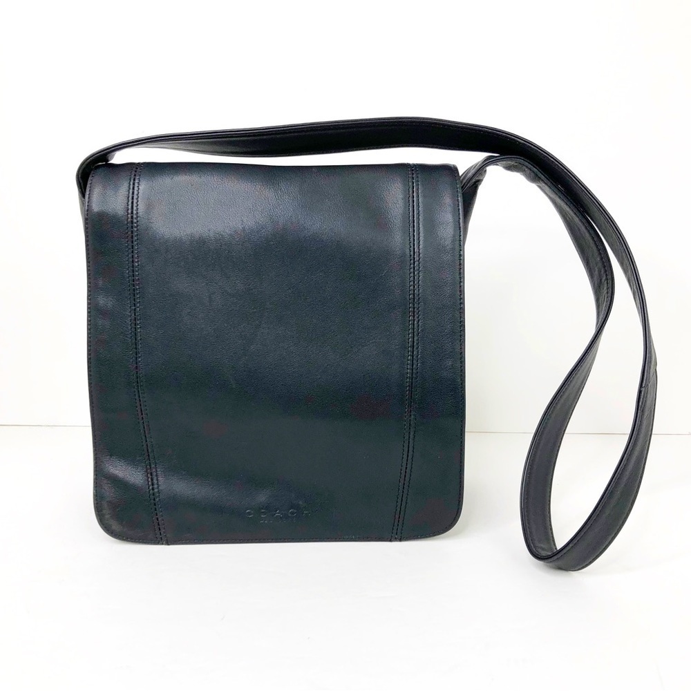 Coach 4183 vintage, black, leather Lexington shoulder bag
